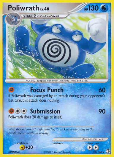 Poliwrath, Legends Awakened 35