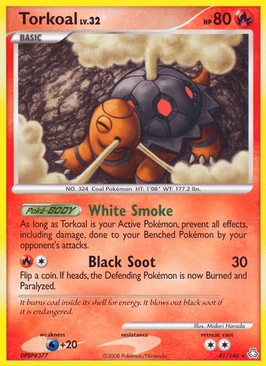 Torkoal, Legends Awakened 41
