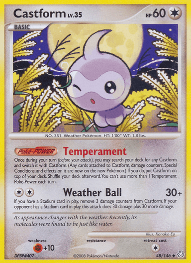Castform, Legends Awakened 48