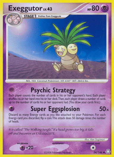 Exeggutor, Legends Awakened 54
