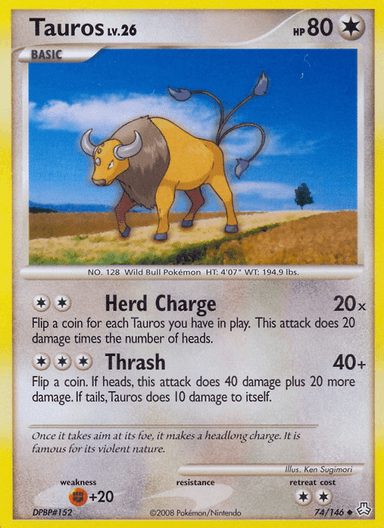 Tauros, Legends Awakened 74
