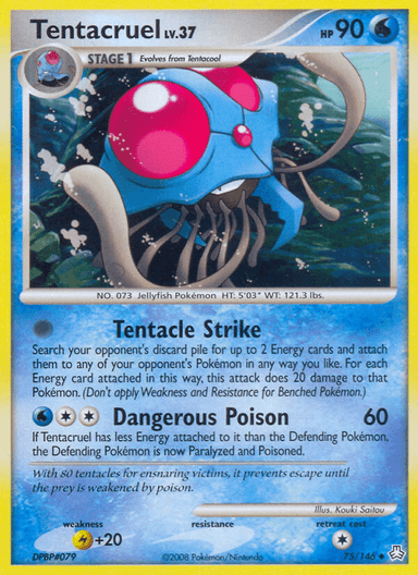 Tentacruel, Legends Awakened 75