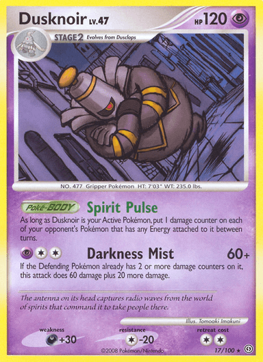 Dusknoir, Stormfront 17