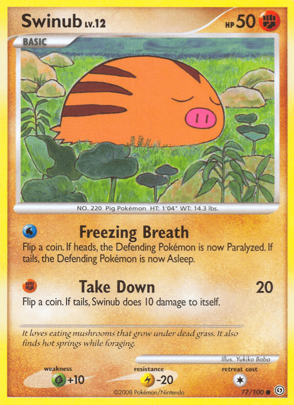 Swinub, Stormfront 77