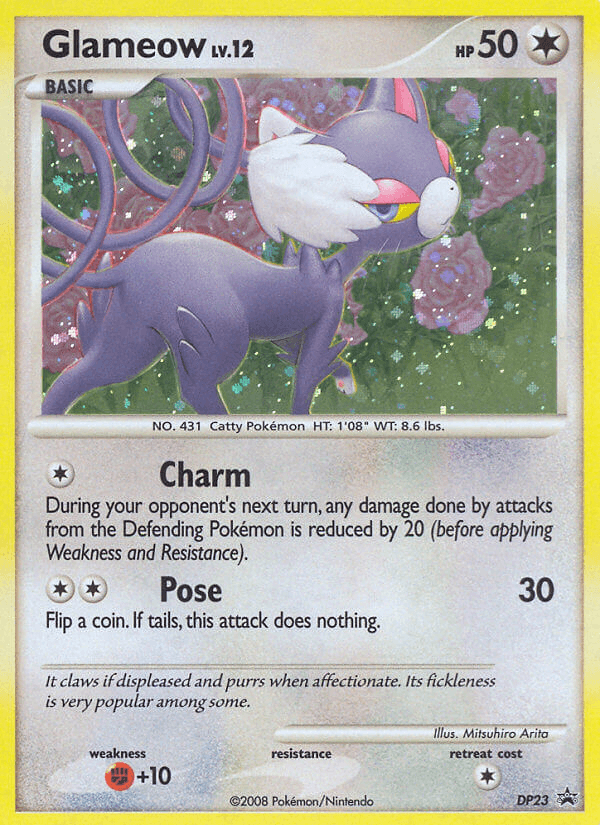 Glameow, DP Black Star Promos DP23