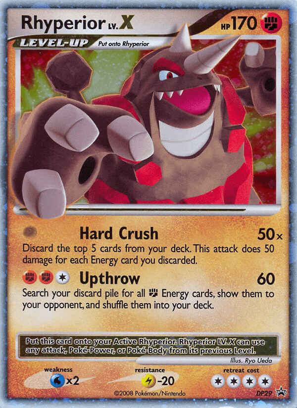 Rhyperior LV.X, DP Black Star Promos DP29