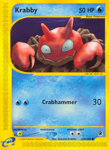 Krabby, Expedition Base Set 115