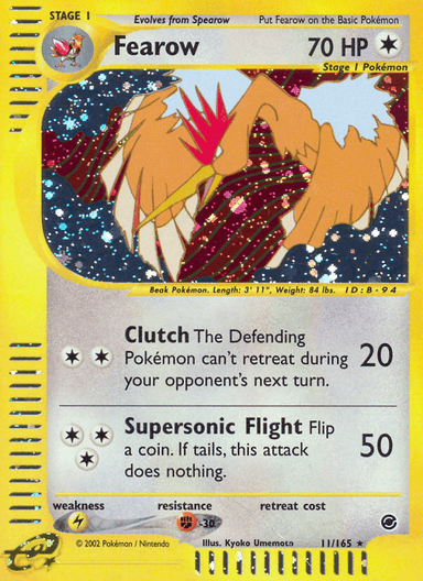 Fearow, Expedition Base Set 11