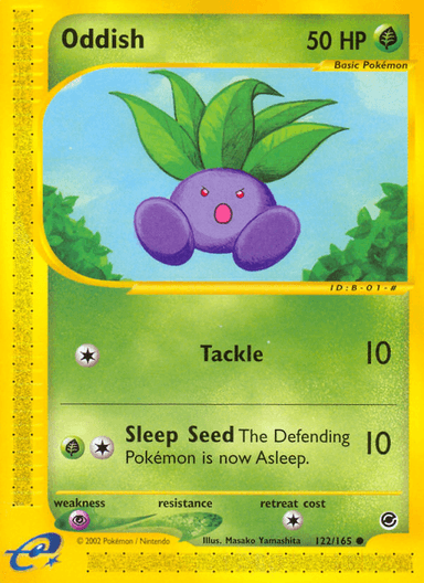 Oddish, Expedition Base Set 122
