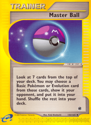 Master Ball, Expedition Base Set 143