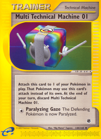 Multi Technical Machine 01, Expedition Base Set 144