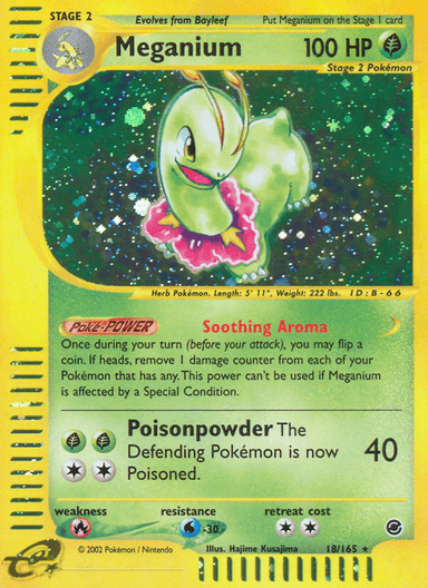 Meganium, Expedition Base Set 18