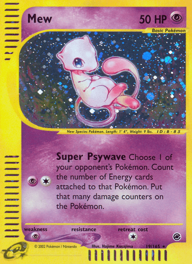 Mew, Expedition Base Set 19