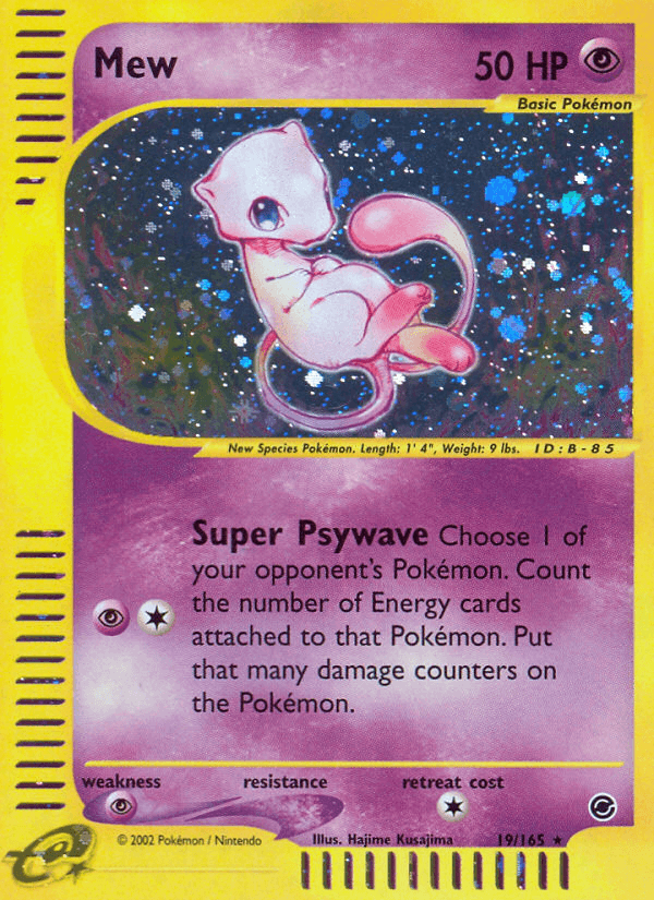 Mew, Expedition Base Set 19