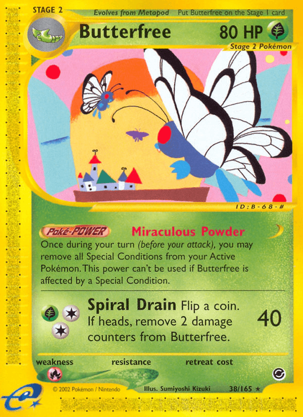 Butterfree, Expedition Base Set 38