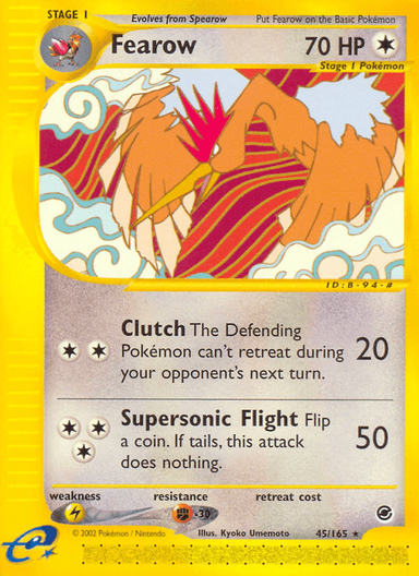 Fearow, Expedition Base Set 45