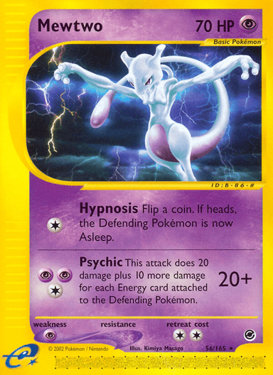 Mewtwo, Expedition Base Set 56