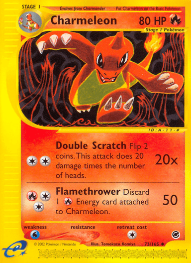 Charmeleon, Expedition Base Set 73