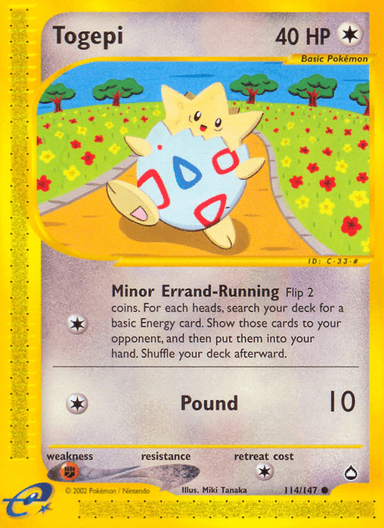 Togepi, Aquapolis 114