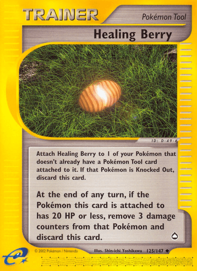 Healing Berry, Aquapolis 125
