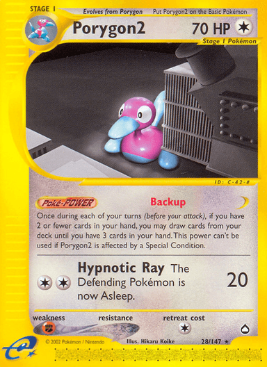 Porygon2, Aquapolis 28
