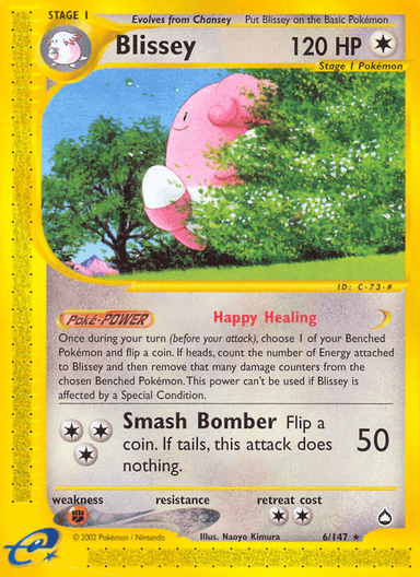 Blissey, Aquapolis 6