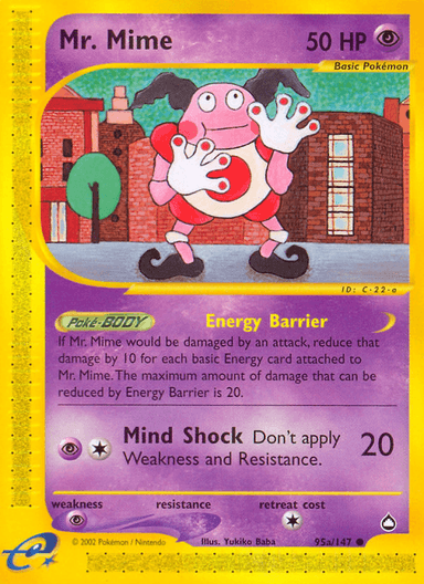 Mr. Mime, Aquapolis 95