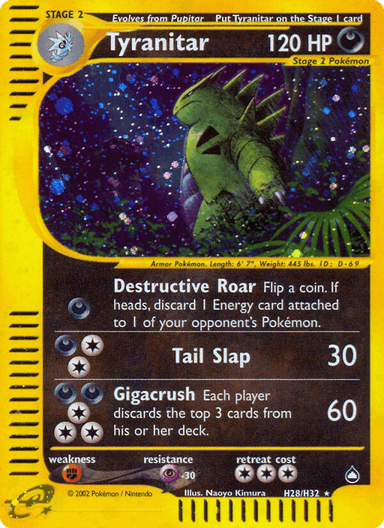 Tyranitar, Aquapolis H28