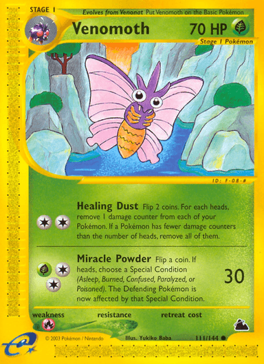 Venomoth, Skyridge 111