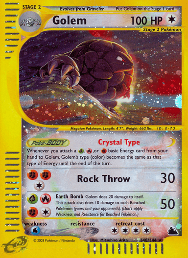 Golem, Skyridge 148