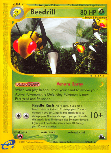 Beedrill, Skyridge 5