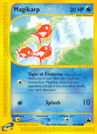 Magikarp, Skyridge 75