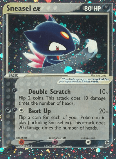 Sneasel ex, Ruby & Sapphire 103