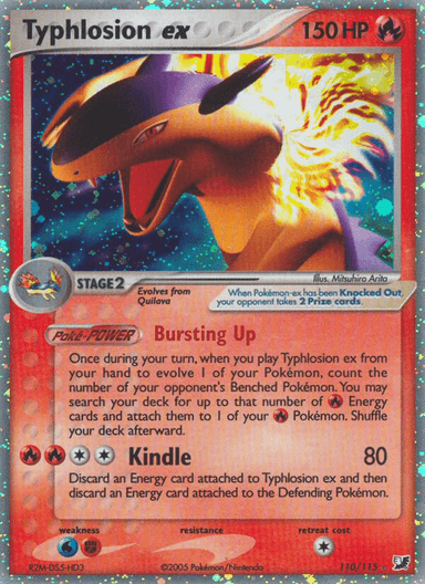 Typhlosion ex, Unseen Forces 110