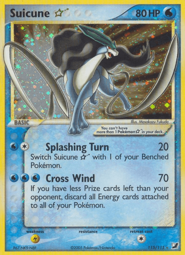 Suicune ★, Unseen Forces 115