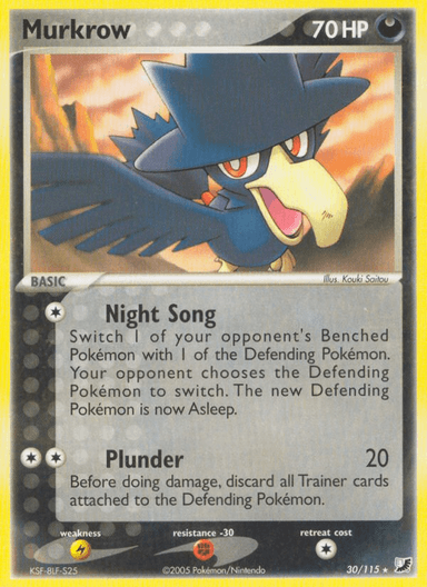 Murkrow, Unseen Forces 30