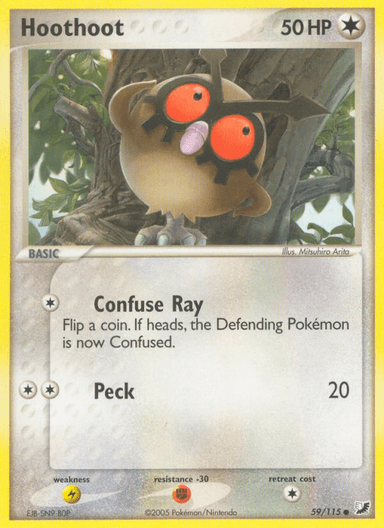 Hoothoot, Unseen Forces 59
