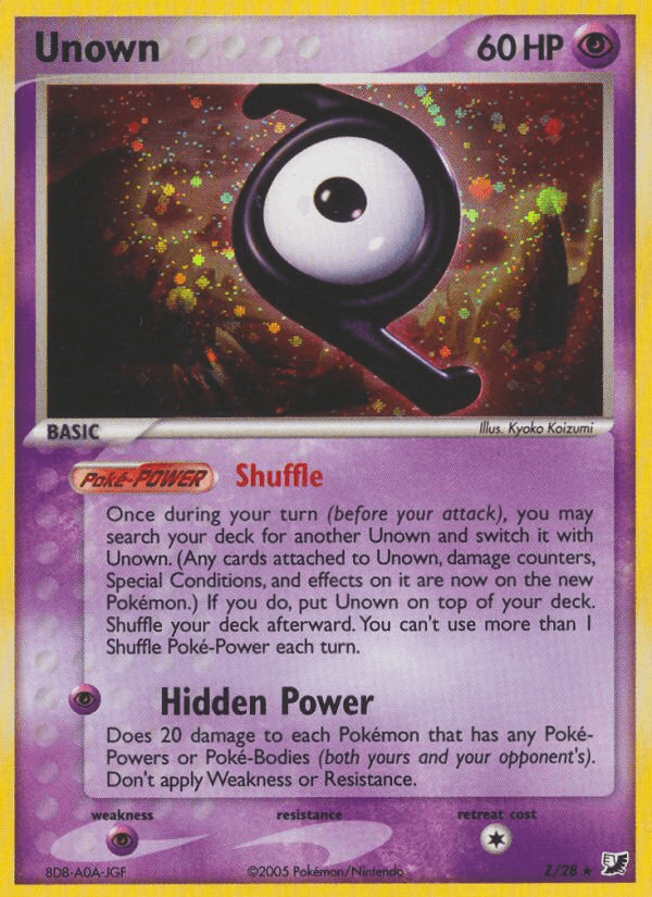 Unown, Unseen Forces Z