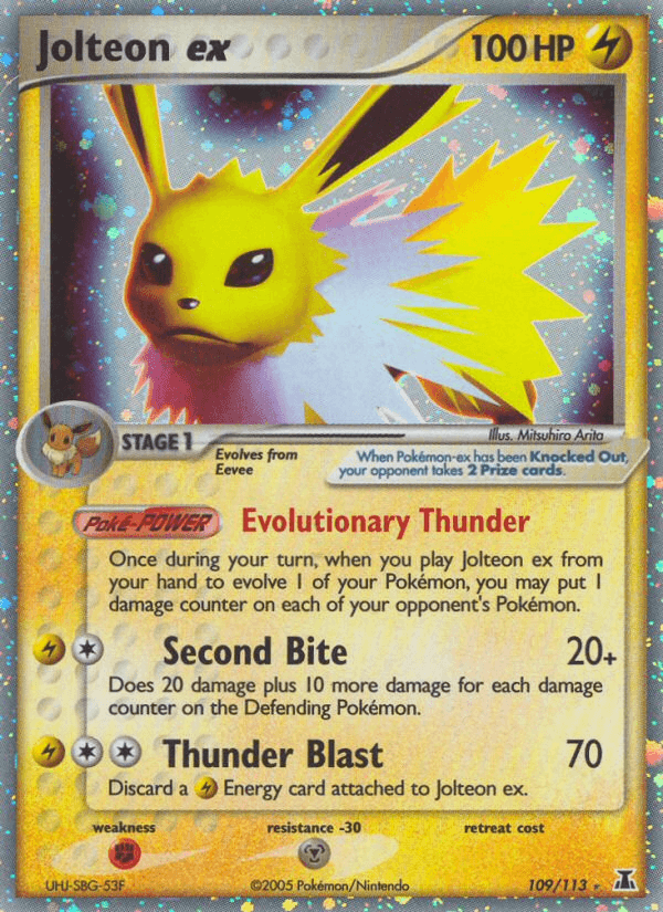 Jolteon ex, Delta Species 109