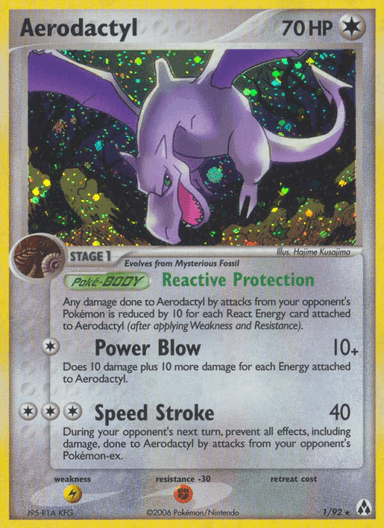 Aerodactyl, Legend Maker 1