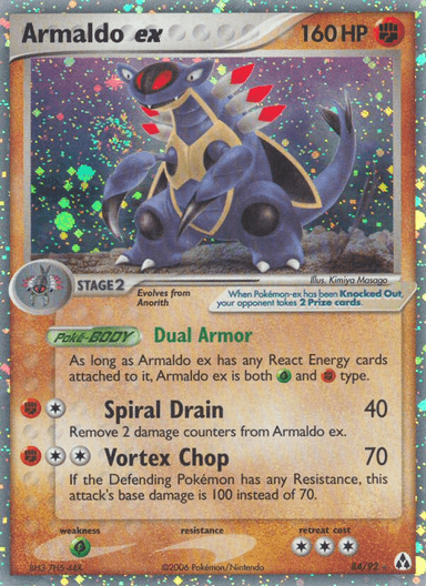 Armaldo ex, Legend Maker 84