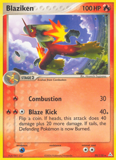 Blaziken, Holon Phantoms 20