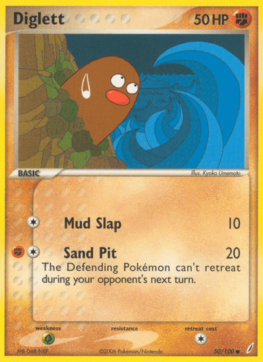 Diglett, Crystal Guardians 50