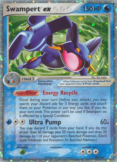 Swampert ex, Crystal Guardians 98
