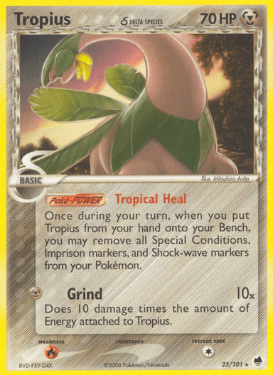 Tropius δ, Dragon Frontiers 23