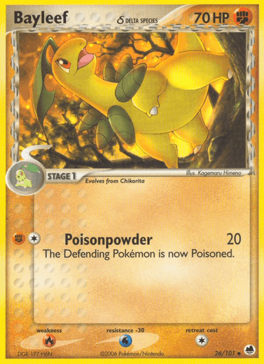 Bayleef δ, Dragon Frontiers 26