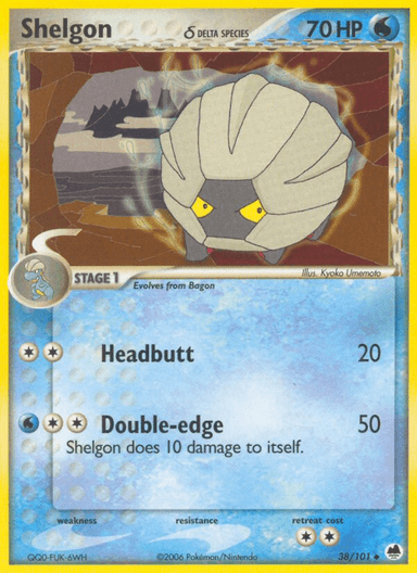 Shelgon δ, Dragon Frontiers 38