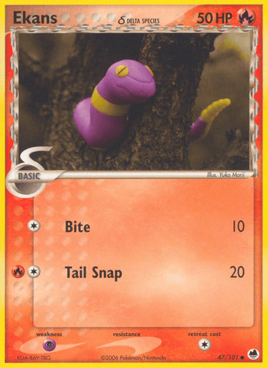 Ekans δ, Dragon Frontiers 47
