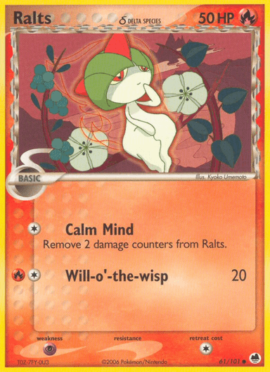 Ralts δ, Dragon Frontiers 61