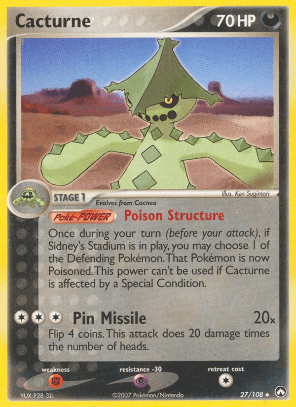 Cacturne, Power Keepers 27